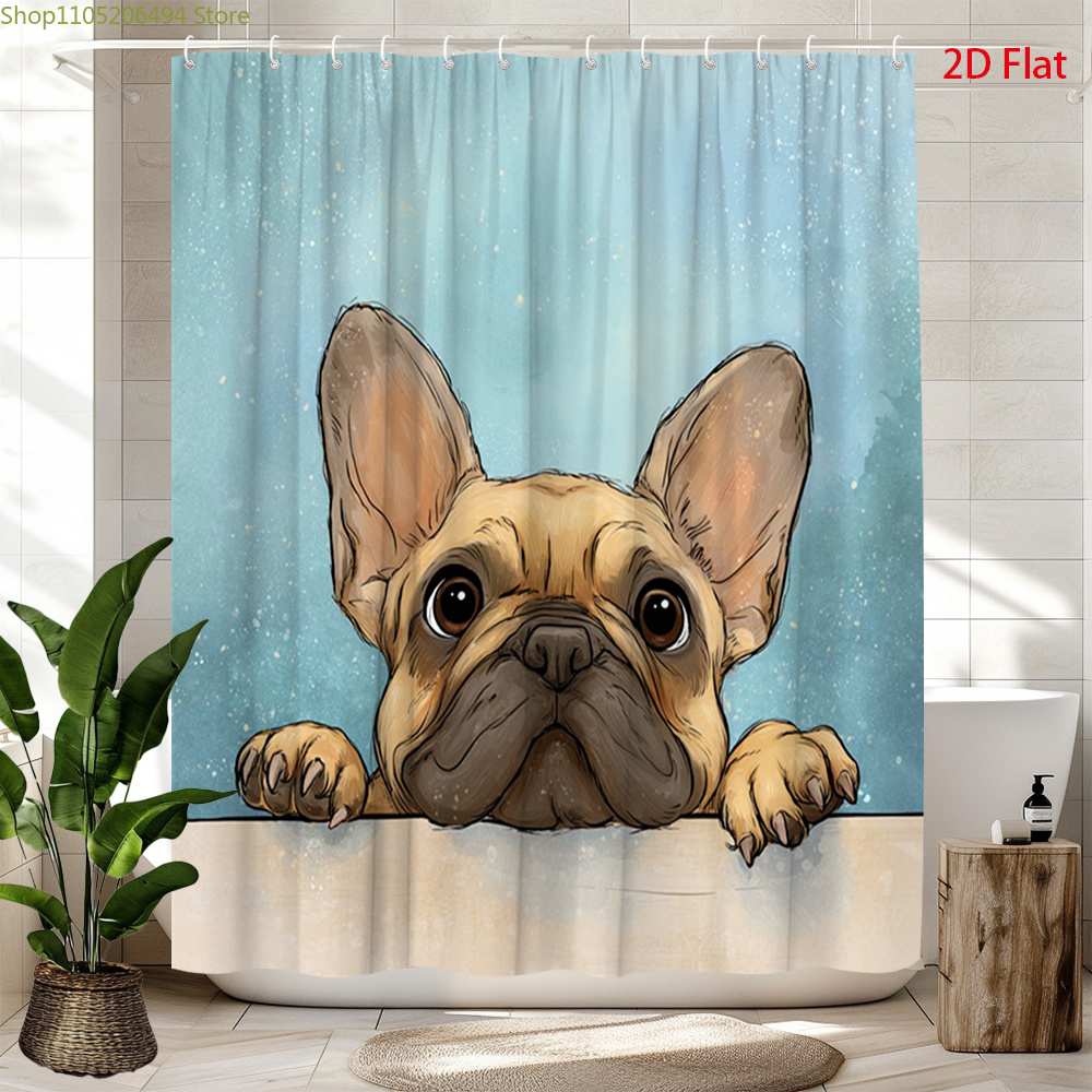 Adorable Home Bathroom Ideas - Linda Cortina de Ducha con Diseño