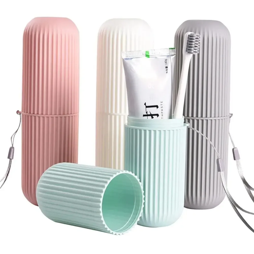 Home Goods Bathroom Storage - Taza de cepillo de dientes portátil