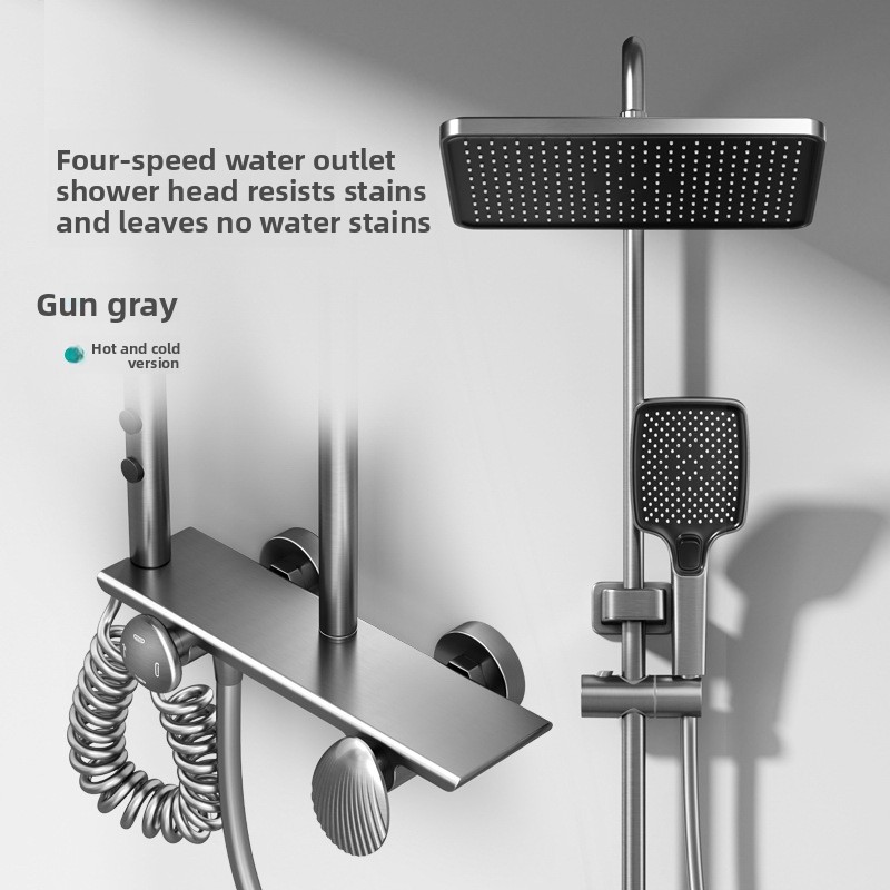 Home Bathroom Faucets - Juego de grifería de ducha termostática