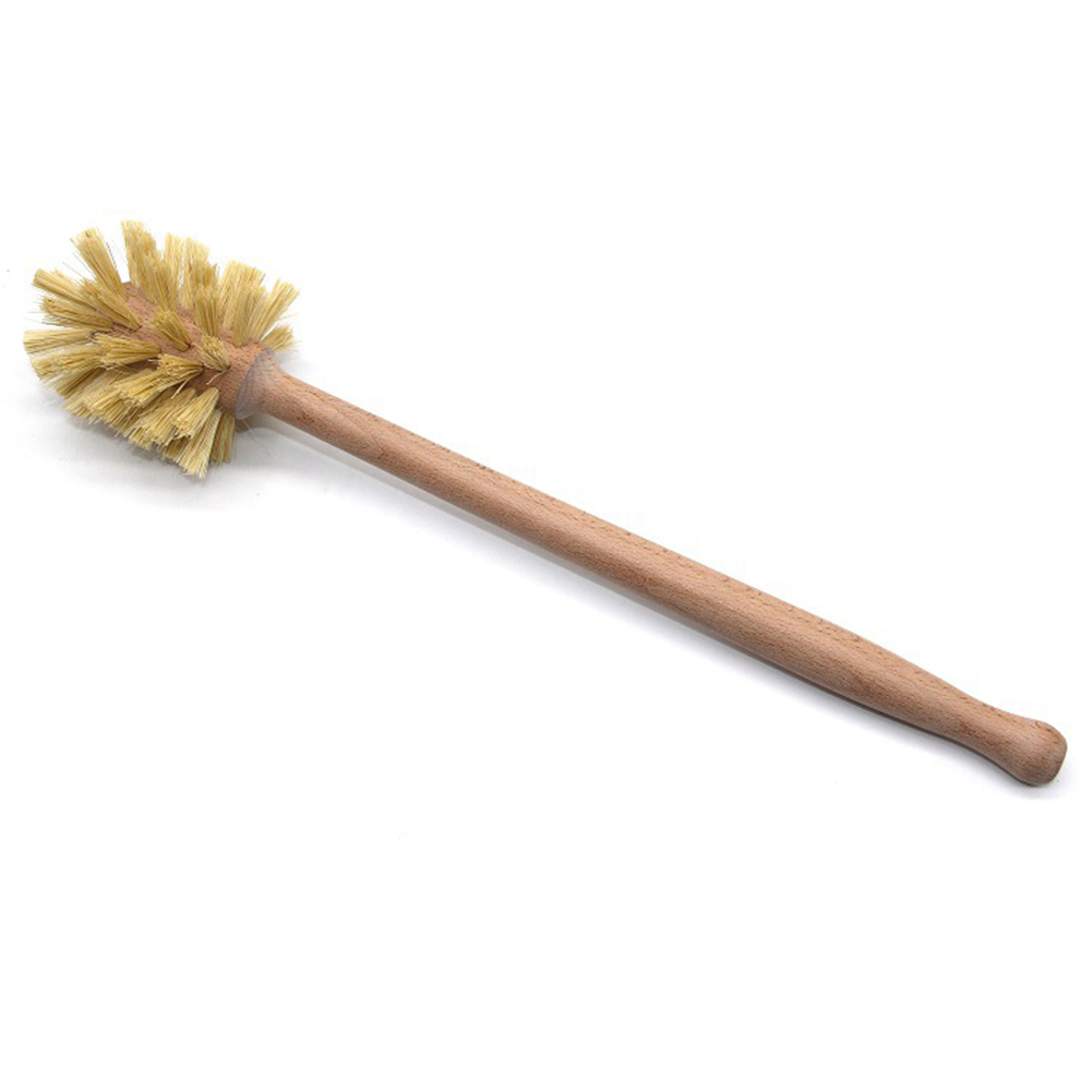 Toilet Brush Holder - Cepillo de baño de madera con