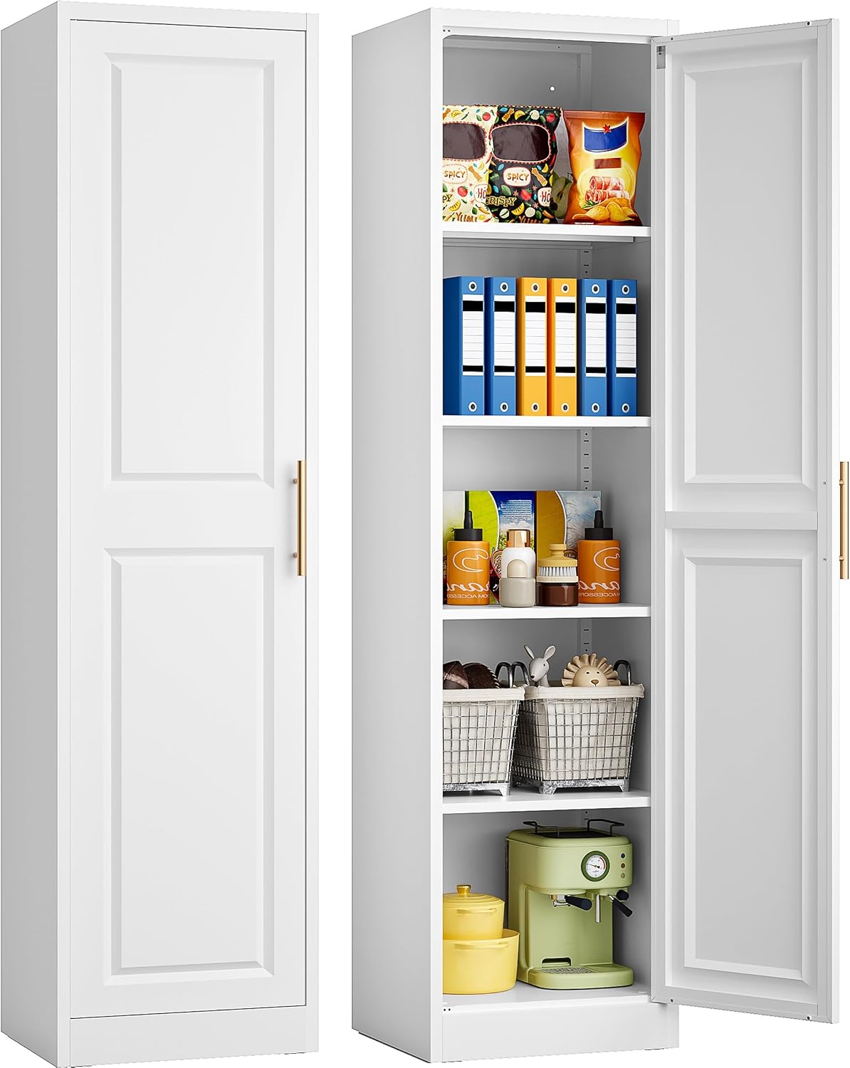 Home Goods Bathroom Storage - Armario de Almacenamiento Estrecho y Alto