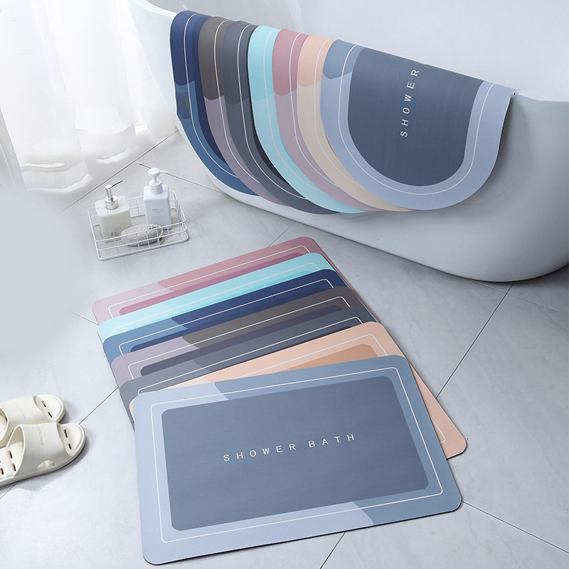 Alfombrilla de baño absorbente - Jet Home Bathroom Mats reseña y precio