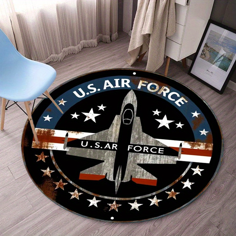 Alfombra redonda de la Fuerza  - Jet Home Bathroom Mats reseña y precio