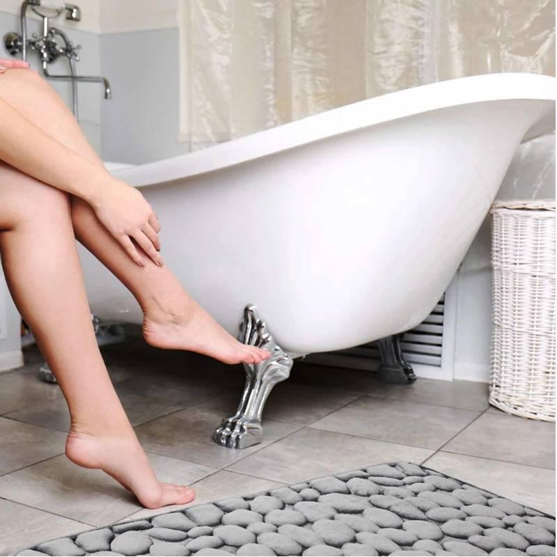 Alfombra de baño antideslizant - Jet Home Bathroom Mats reseña y precio