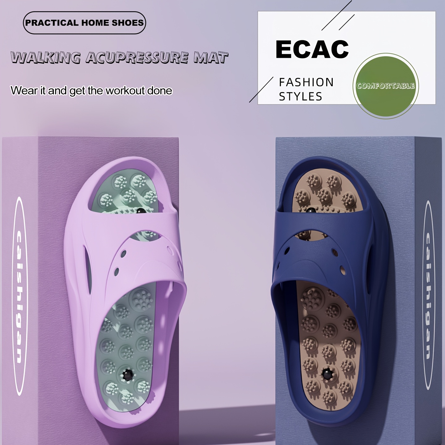 Pantuflas de Masaje EVA para H - Home Bathroom Size reseña y precio