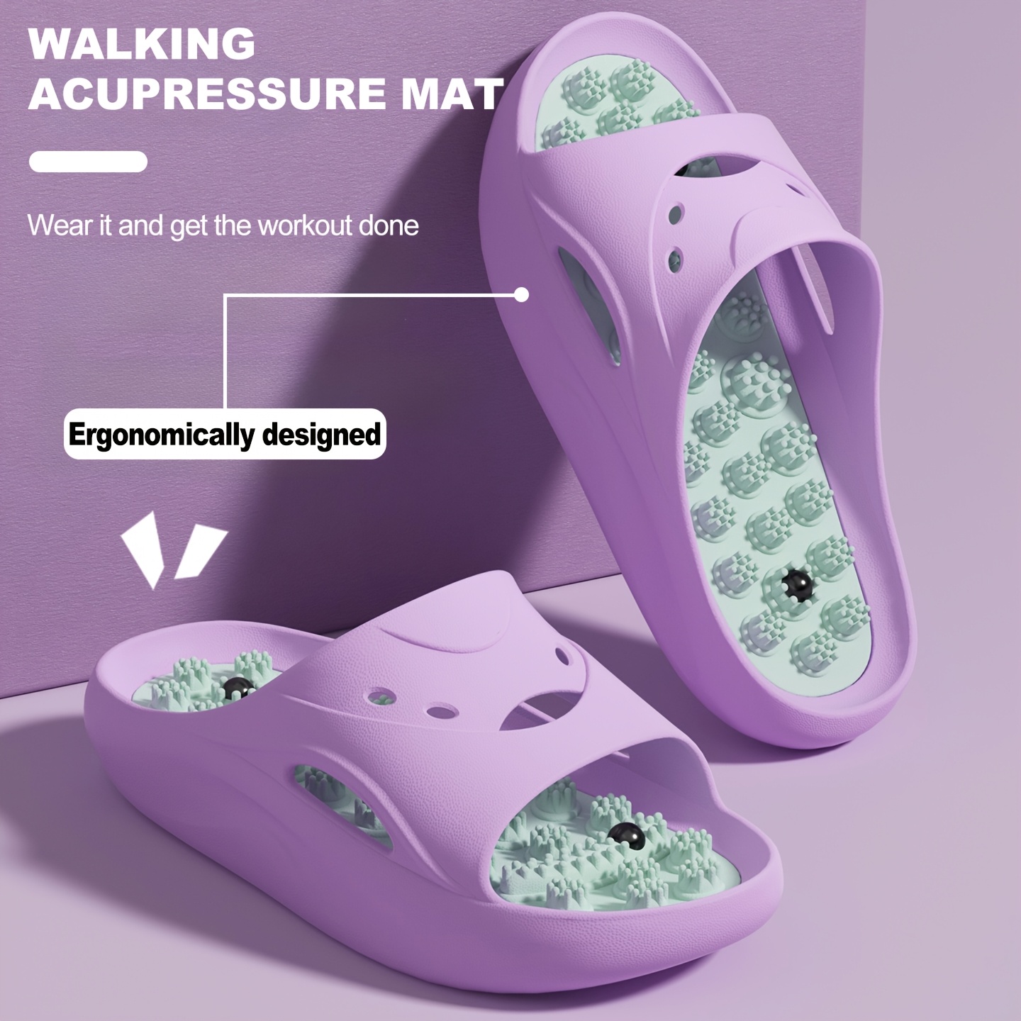 Pantuflas de Masaje EVA para H - Home Bathroom Size reseña y precio