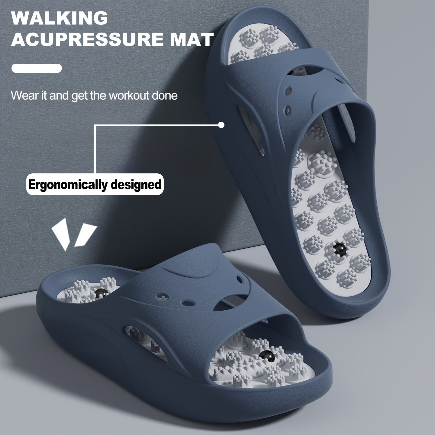 Pantuflas de Masaje EVA para H - Home Bathroom Size reseña y precio