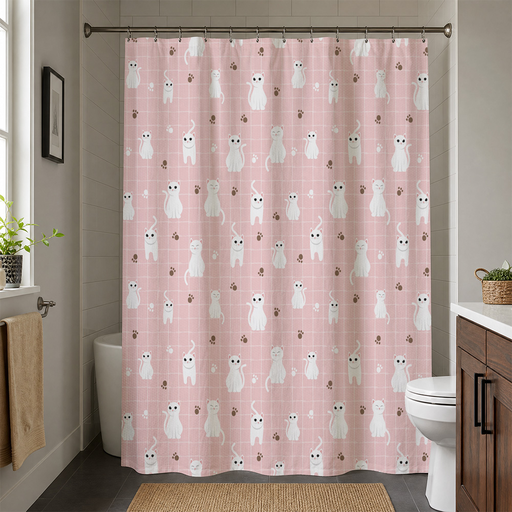 Cortina de Ducha Impermeable c - Adorable Home Bathroom Ideas reseña y precio