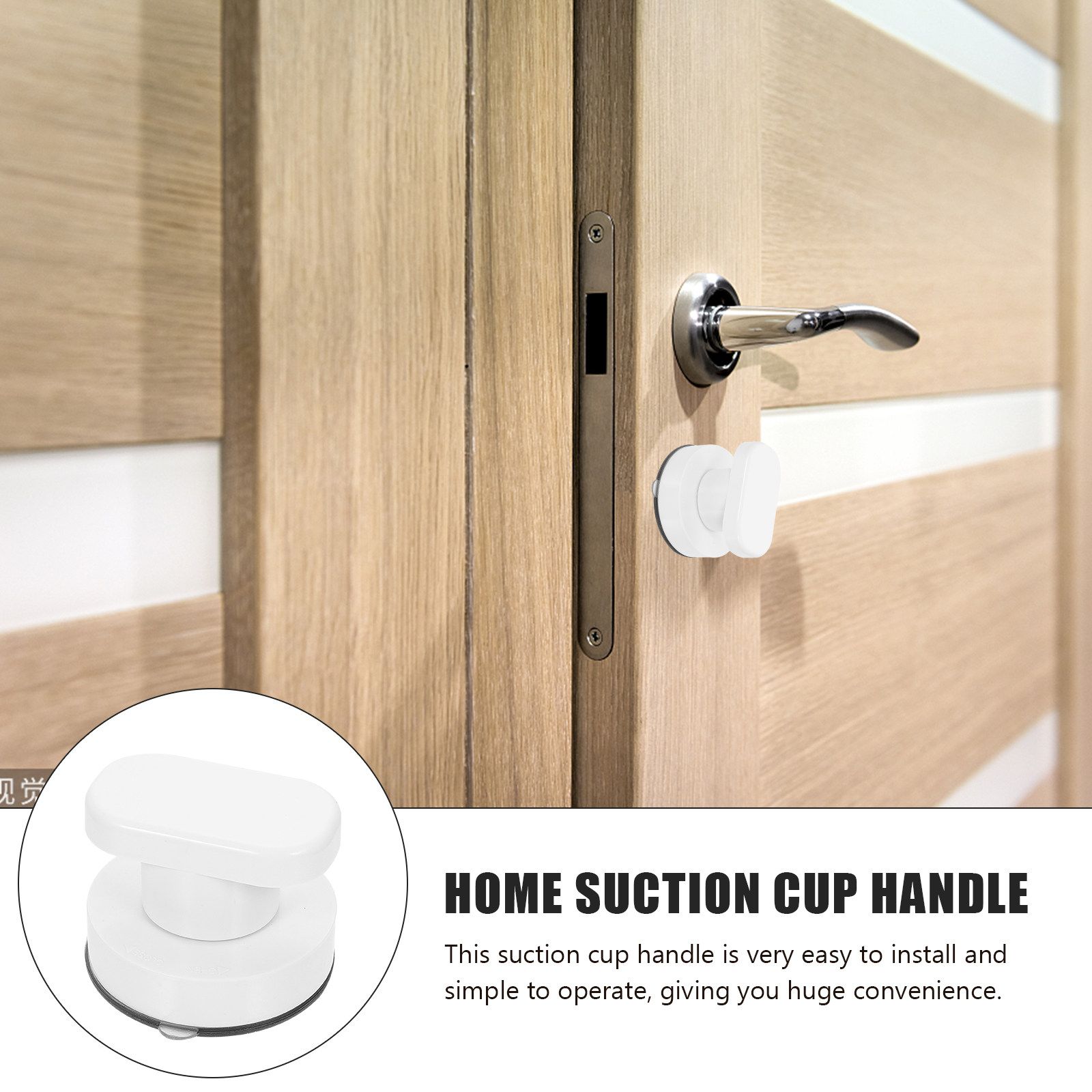 Barra de Agarre con Succión Sú - Home Bathroom Grab Bar reseña y precio