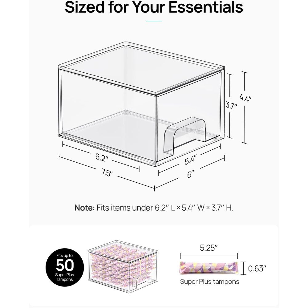 Cajones de Almacenamiento Apil - Home Goods Bathroom Storage reseña y precio
