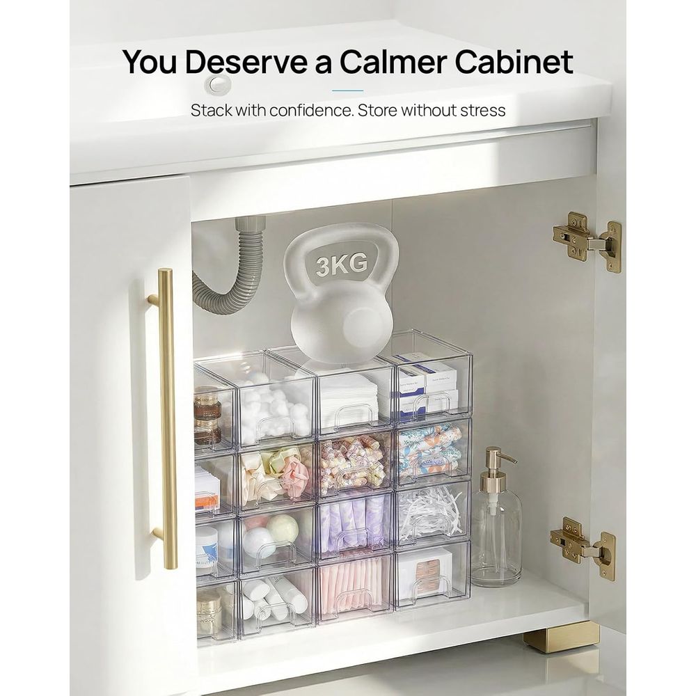 Cajones de Almacenamiento Apil - Home Goods Bathroom Storage reseña y precio