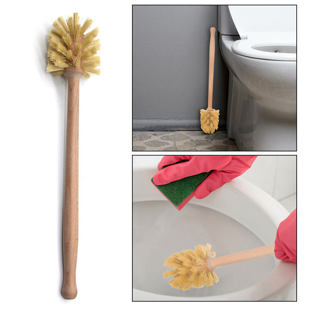 Cepillo de baño de madera con  - Toilet Brush Holder reseña y precio