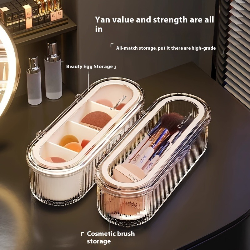 Organizador de brochas de maqu - Home Goods Bathroom Storage reseña y precio
