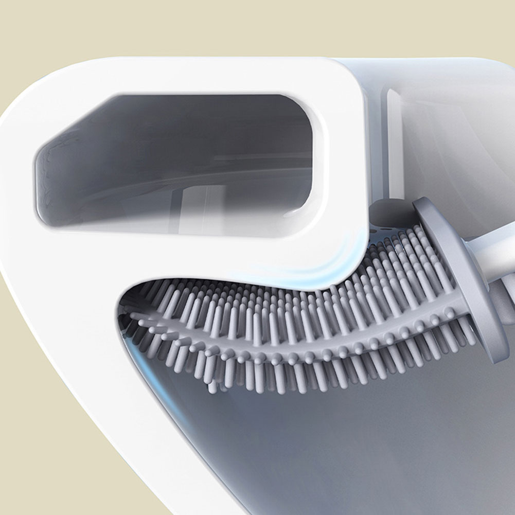 Cepillo de baño de silicona co - Toilet Brush Holder reseña y precio
