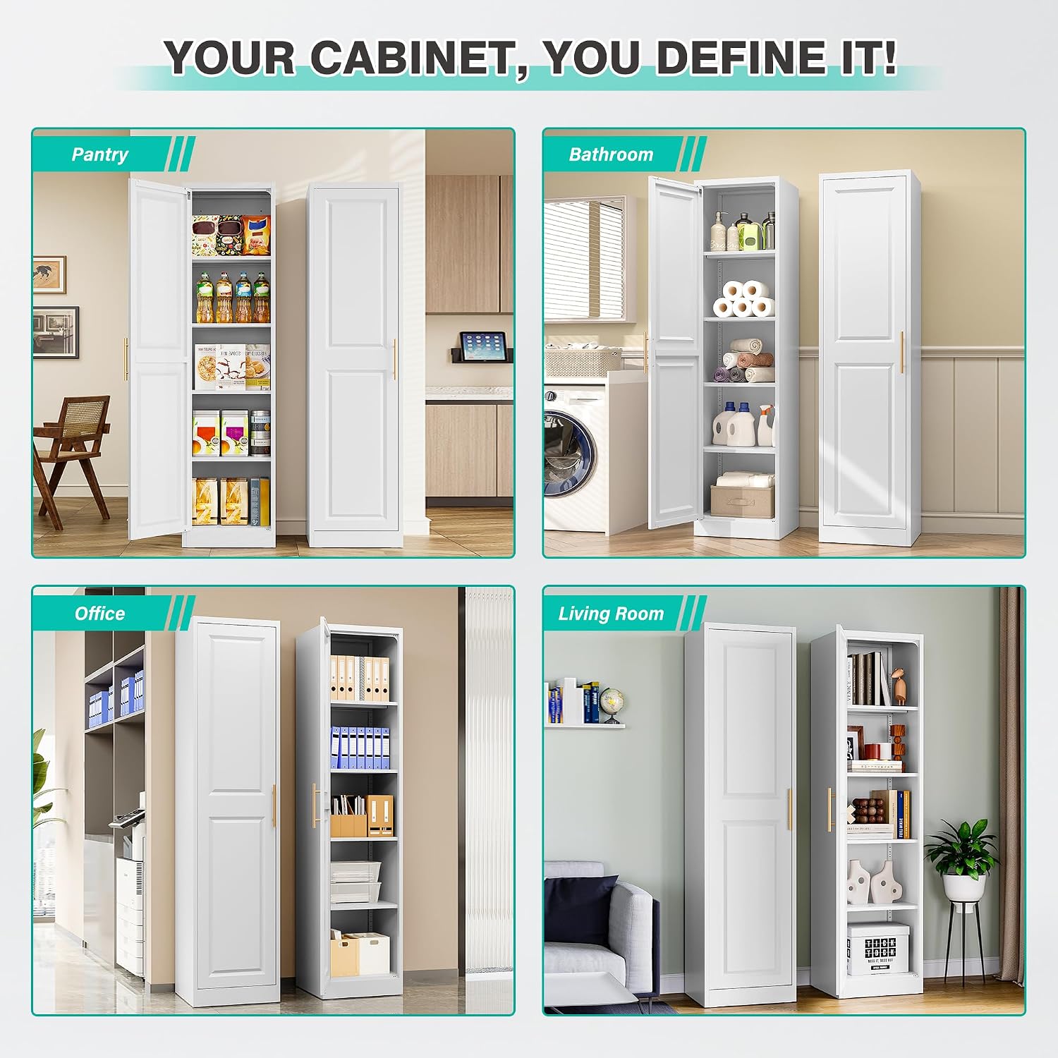 Armario de Almacenamiento Estr - Home Goods Bathroom Storage reseña y precio