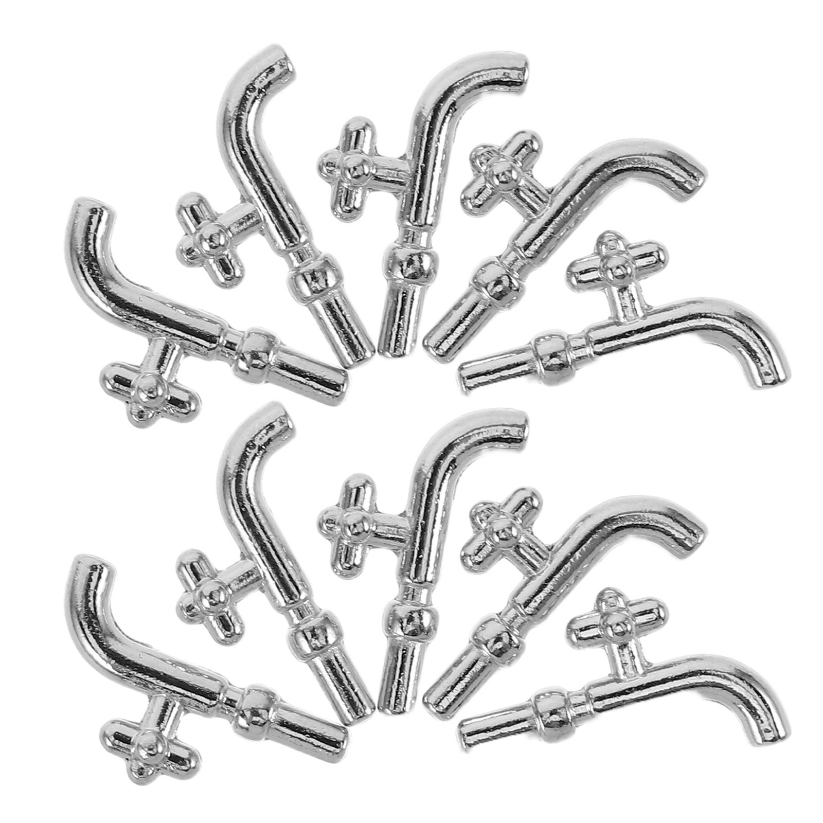 10 piezas de grifos en miniatu - Home Bathroom Faucets reseña y precio