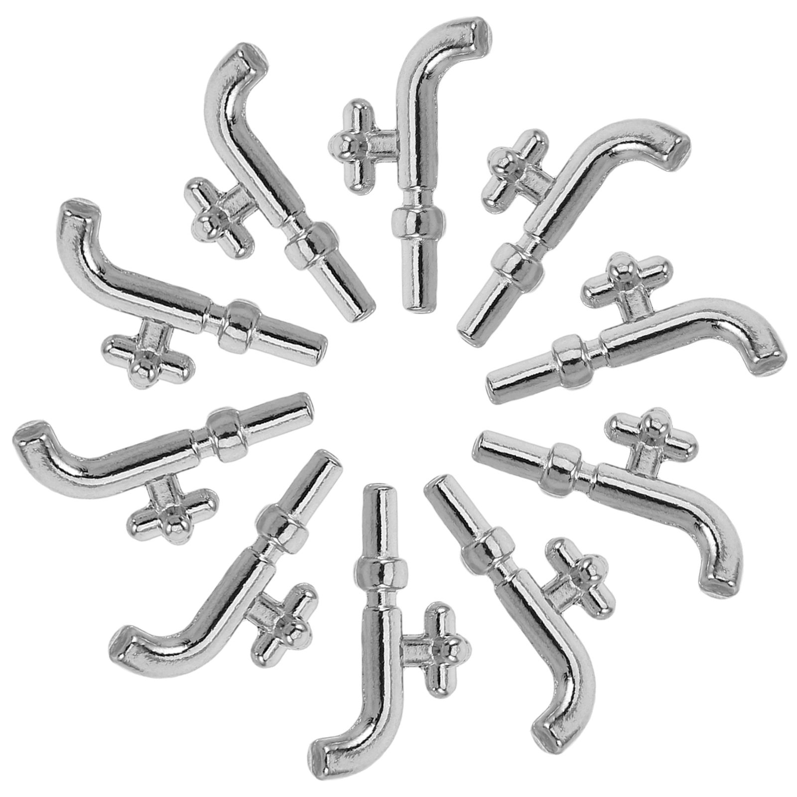 10 piezas de grifos en miniatu - Home Bathroom Faucets reseña y precio