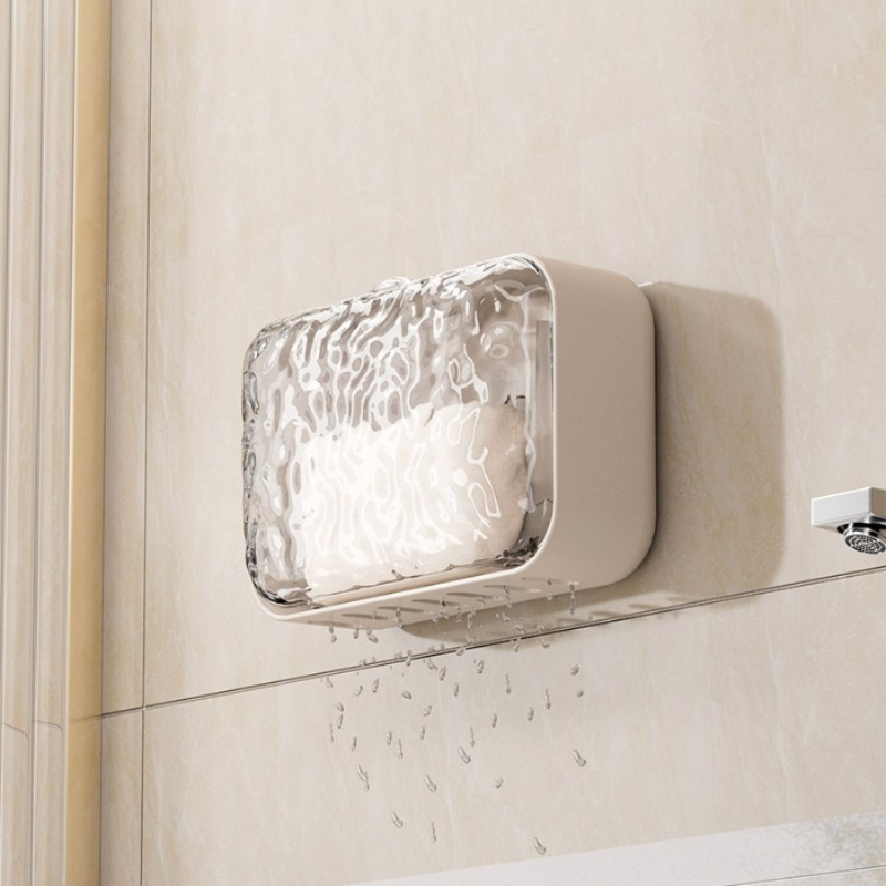Jabonera de pared sin taladro  - Home Goods Bathroom Storage reseña y precio