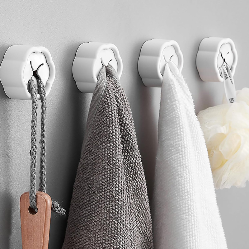 6 Ganchos Adhesivos para Toall - Home Goods Bathroom Storage reseña y precio