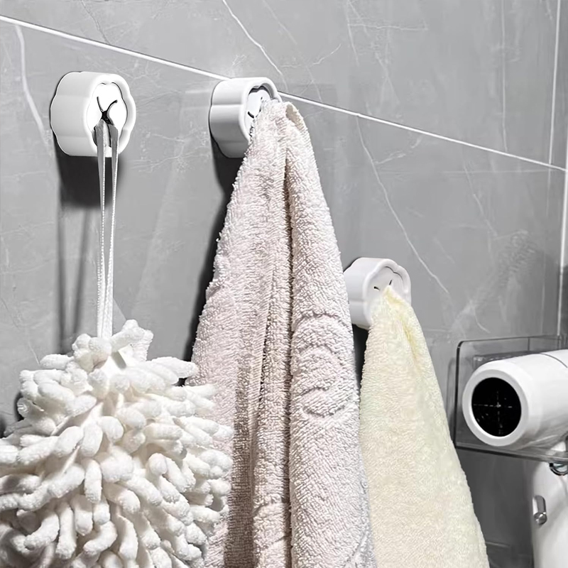 6 Ganchos Adhesivos para Toall - Home Goods Bathroom Storage reseña y precio