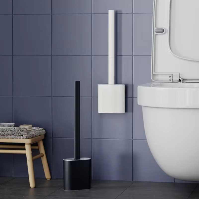 1 cepillo de baño negro montad - Toilet Brush Holder reseña y precio