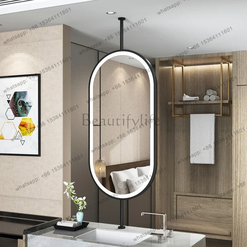 zj.Tamaño 60x90cm Espejo Ovala - Home Living Bathroom Vanity reseña y precio
