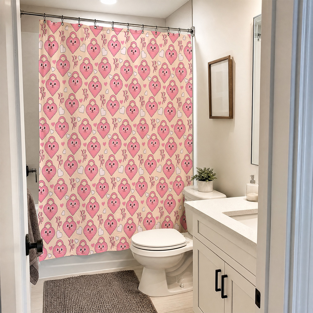 Adorable Cortina de Ducha con  - Adorable Home Bathroom Ideas reseña y precio